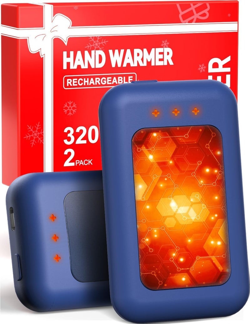 Hotdot Hand Warmers, Hand Warmers Rechargeable, Reusable Portable Electric Hand Warmer, Fast Intelligent Heating in 1 Second, Gifts for Christmas, Outdoor, Golf, Hunting, Camping Accessories - Image 1